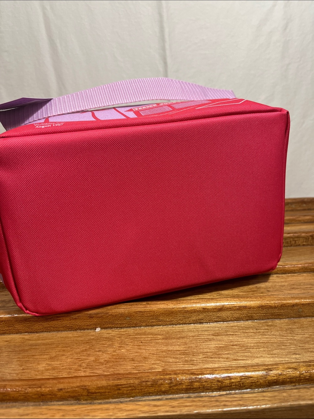 NWT Trader Joe’s Mini Insulated Lavender Purple Magenta Pink 1.5 Gal cooler bag - Picture 2 of 6